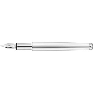 Waldmann Liberty Platinum Pinstripe Fountain pen