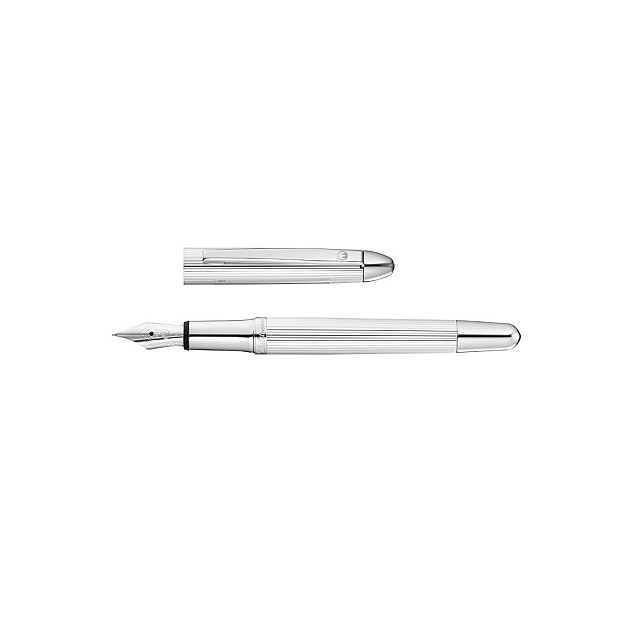 Waldmann Pocket Silver Caneta de Tinta Permanente
