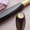 Wancher Densho 6 Facets Ebony Fountain Pen