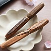 Wancher Densho 6 Facets Tigerwood Stylo Plume