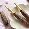 Wancher Densho 6 Facets Tigerwood Stylo Plume
