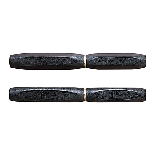 Wancher Densho 6 Facets Tsugaru Shikake Monsha-nuri Plumo Estilográfica