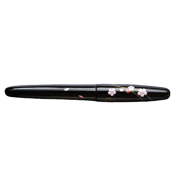 Wancher Dream Pen Echizen Urushi Sakura Zukiyo Reservoarpenna