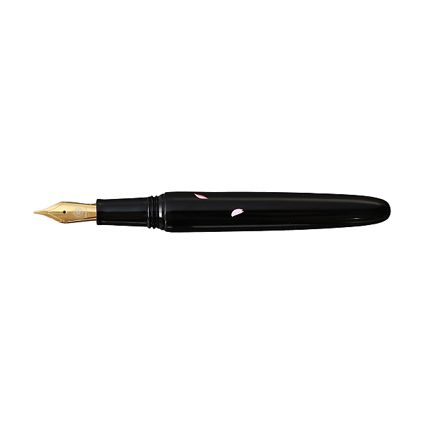 Wancher Dream Pen Echizen Urushi Sakura Zukiyo Reservoarpenna