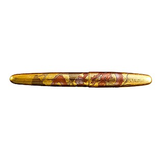 Wancher Dream Pen Rising Sun Maki-e Dragon Stylo Plume