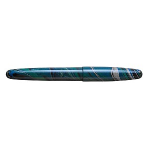 Wancher Dream Pen True Ebonite Marble Green Fountain Pen