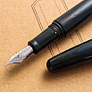 Wancher Dream Pen True Ebonite Marble Blue Stylo Plume