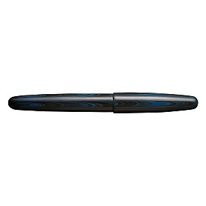 Wancher Dream Pen True Ebonite Marble Blue Fountain Pen