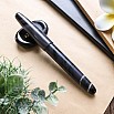 Wancher Dream Pen True Ebonite Marble Purple Gray Caneta de Tinta Permanente