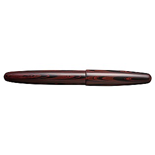Wancher Dream Pen True Ebonite Marble Red Fountain Pen