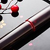 Wancher Dream Pen True Urushi Kuro Tamenuri Reservoarpenna
