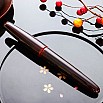 Wancher Dream Pen True Urushi Kuro Tamenuri Reservoarpenna
