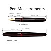 Wancher Dream Pen True Urushi Kuro Tamenuri Reservoarpenna