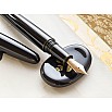Wancher Dream Pen True Urushi Midori Tamenuri Plumo Estilográfica