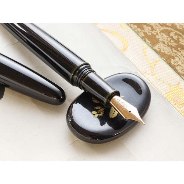 Wancher Dream Pen True Urushi Midori Tamenuri Fountain Pen