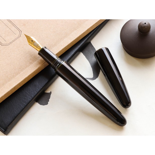 Wancher Dream Pen True Urushi Midori Tamenuri Fountain Pen