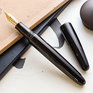 Wancher Dream Pen True Urushi Midori Tamenuri Fountain Pen