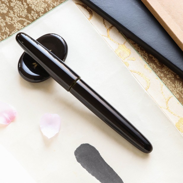 Wancher Dream Pen True Urushi Midori Tamenuri Fountain Pen