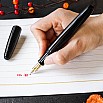 Wancher Dream Pen True Urushi Black Plumo Estilográfica