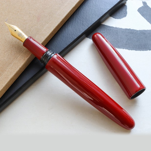 Wancher Dream Pen True Urushi Red Plumo Estilográfica