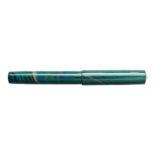 Wancher Mine Ebonite Marble Green Stylo Plume