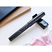Wancher Mine Ebonite Marble Purple Gray Fountain Pen
