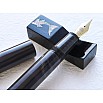 Wancher Mine Ebonite Marble Purple Gray Fountain Pen