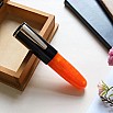Wancher PoChaCo Black Orange Chocolate GT Eyedropper Stylo Plume
