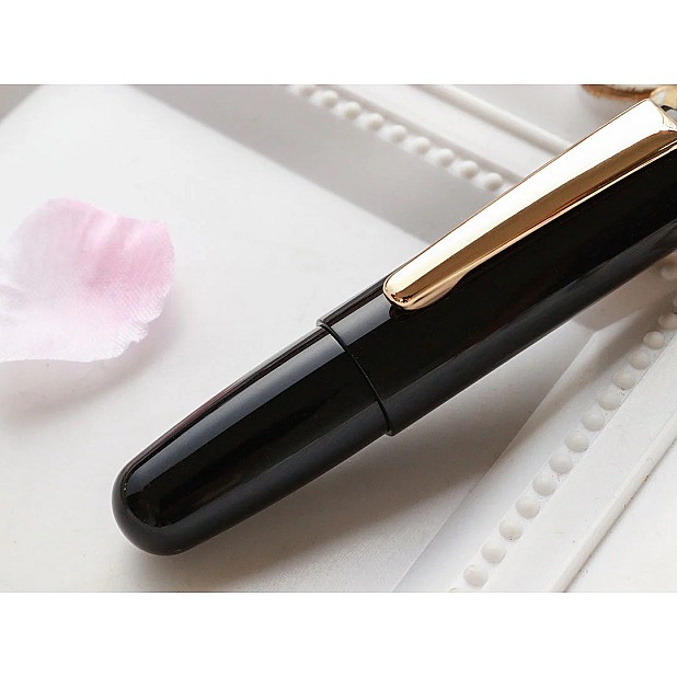 Wancher PuChiCo Penguin Black GT Plumo Estilográfica