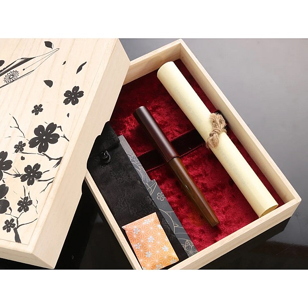 Wancher Sekai Aizu Urushi Verawood Pióro Wieczne