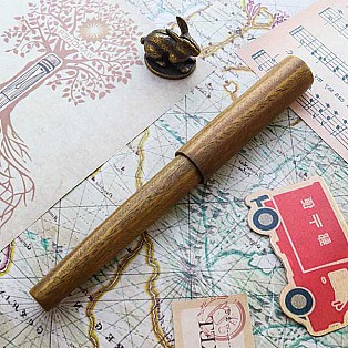 Wancher Sekai World Tree Verawood Fountain Pen