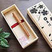 Wancher Sekai World Tree Teak Wood Füllfederhalter