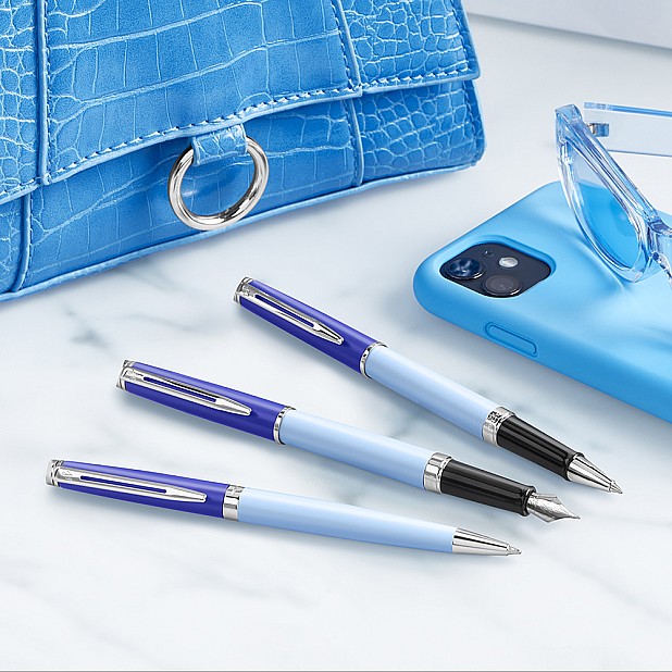 Waterman Hemisphere Colour Block Blue CT Rollerball