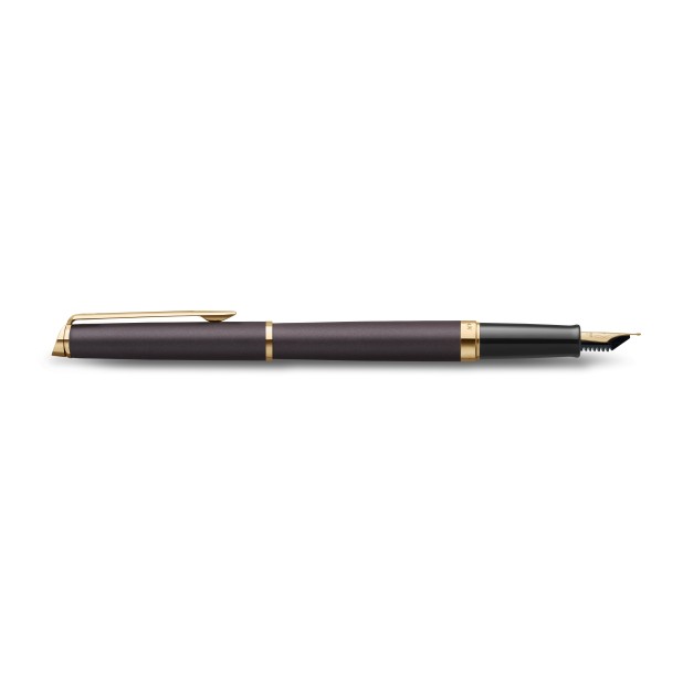 Waterman Hemisphere Metallic Lava Black GT Pluma fuente