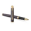 Waterman Hemisphere Metallic Lava Black GT Rollerball