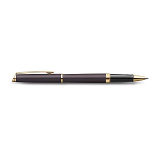 Waterman Hemisphere Metallic Lava Black GT Rollerball