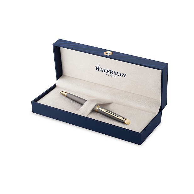 Waterman Hemisphere Metallic Stone Grey GT Balpen