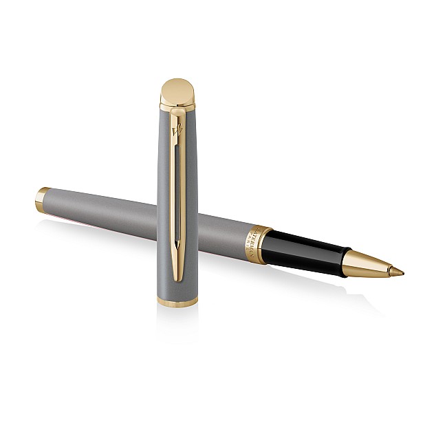 Waterman Hemisphere Metallic Stone Grey GT Tintenroller
