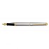 Waterman Hemisphere Stainless Steel GT Caneta de Tinta Permanente