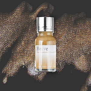 Wearingeul Inks Glitter Potion Brave Gold Silver 10ml Bottle