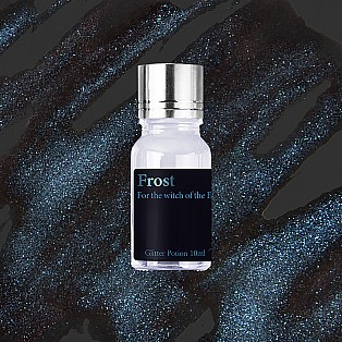 Wearingeul Inks Glitter Potion Frost Light Blue 10ml Bottle