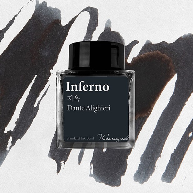 Wearingeul Inks Inferno by Dante Alighieri - Frasco de tinta de 30 ml