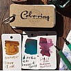 Well-Appointed Desk Col-o-ring Original Ink Sampling Book