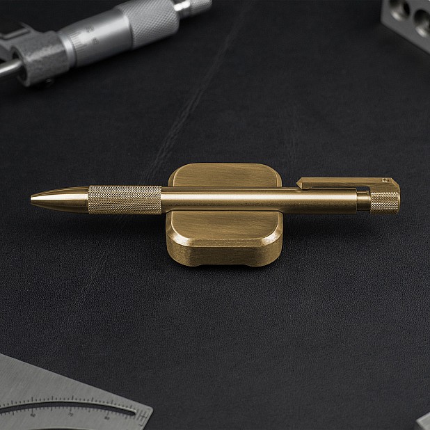 Wingback Brass Journeyman Pen Bolígrafo