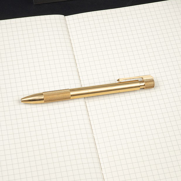 Wingback Brass Journeyman Pen Bolígrafo
