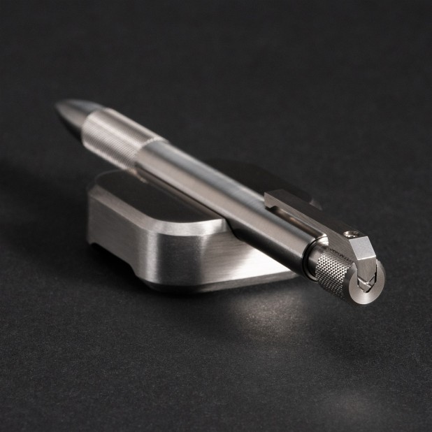 Wingback Steel Journeyman Pen Bolígrafo