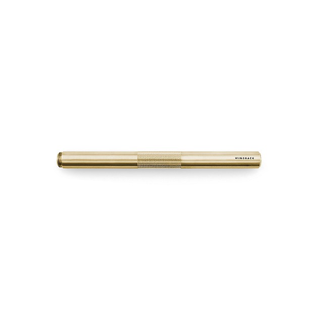Wingback Brass Fountain pen