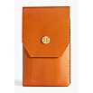 Wingback Leather Whisky Pen Pouch (Fivefold)