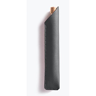 Wingback Leather Charcoal Pen Sleeve