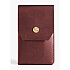Wingback Leather Chestnut Pen Pouch (Fivefold)
